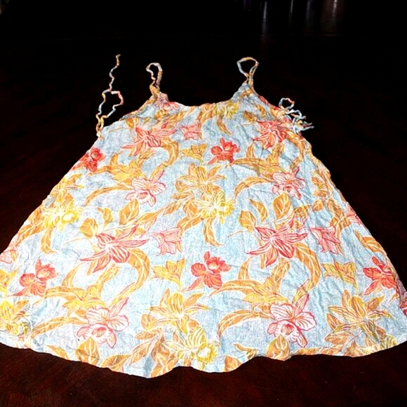 Roxy Floral Print Viscose Sundress - Size S | Perfect for Summer - Picture 1 of 7